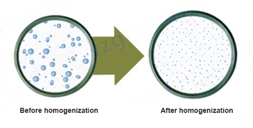 homogenization effect