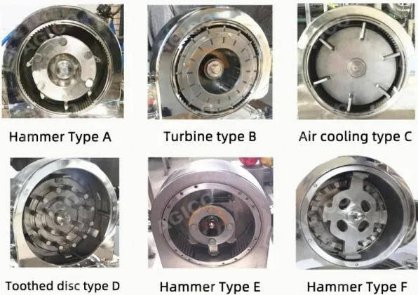 Chilli powder grinding machine configuration