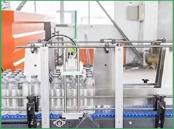 Fully automatic heat shrink wrapping machine divide bottle equipment