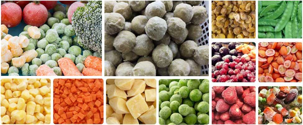 IQF tunnel freezer application