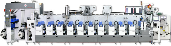 rotary printing for labels making