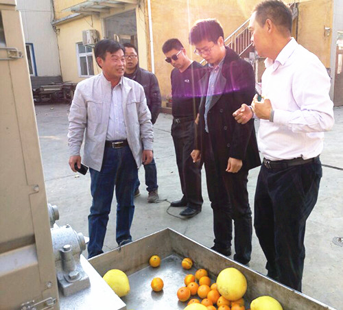 Taiwan Chiameei Group accept our Citrus Oil Grinding Machine 