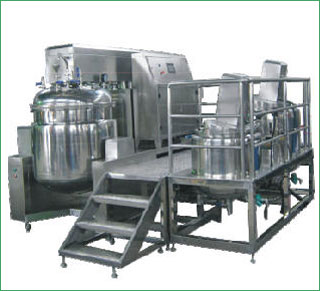 ZJR 1000L vacuum emulsifying machine