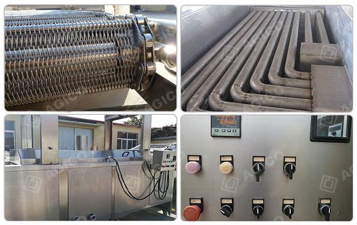 Chip fryer machine details