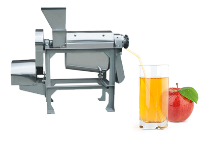 Clear and cloudy apple juice production process and equipment