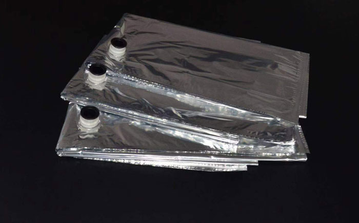Aseptic bib packaging