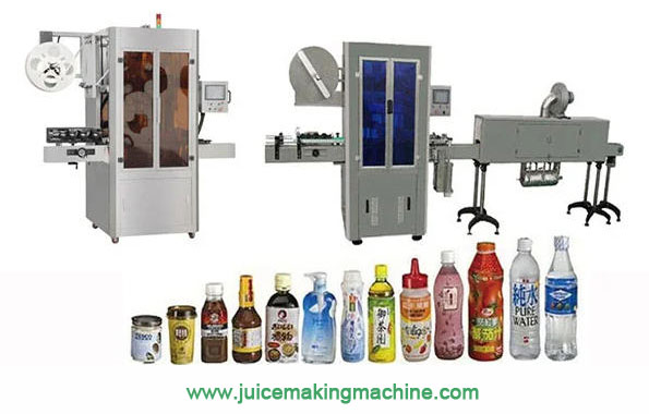 Automatic shrink sleeve labeling machine