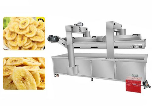 banana chips frying machine