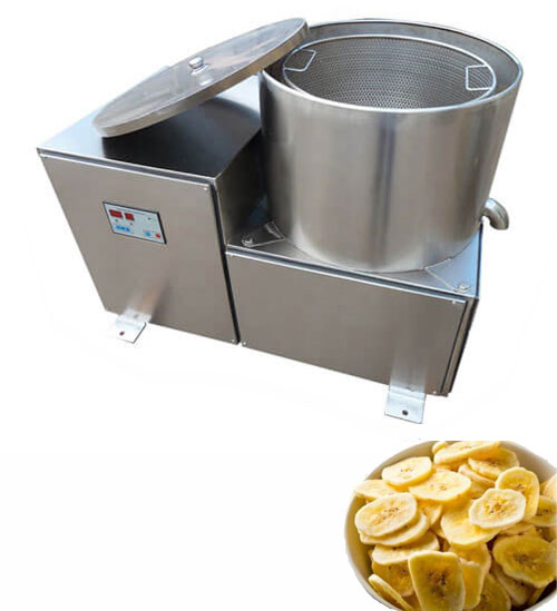 banana chips making machine dewatering