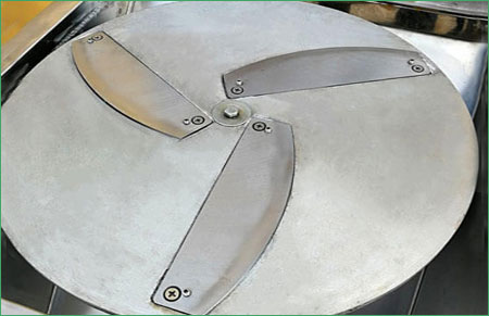 Banana chips slicing machine blades