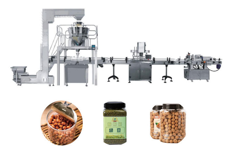 automatic can filling and packaging machine