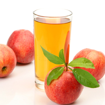 clear apple juice
