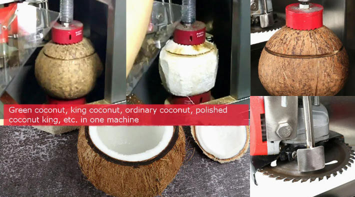 coconut cutting machine