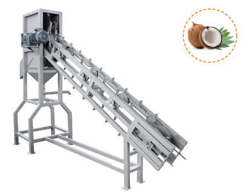 coconut half cutting machine