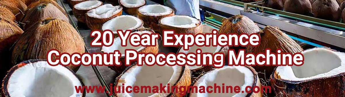 coconut processing machine