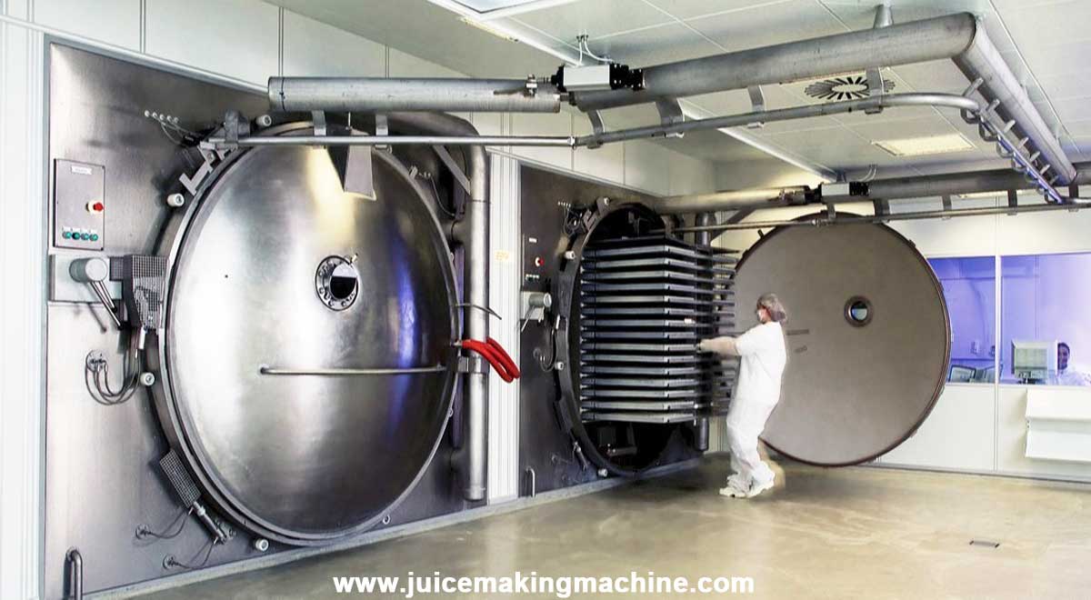 commercial freeze dryer work