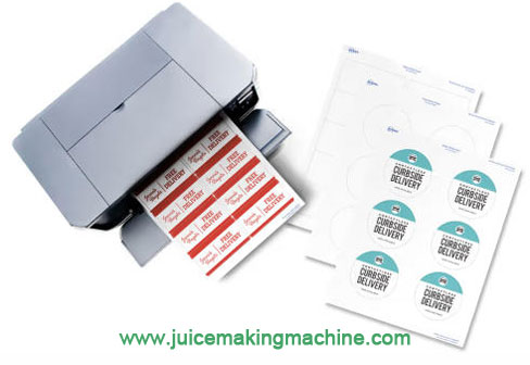 Custom bottle labels