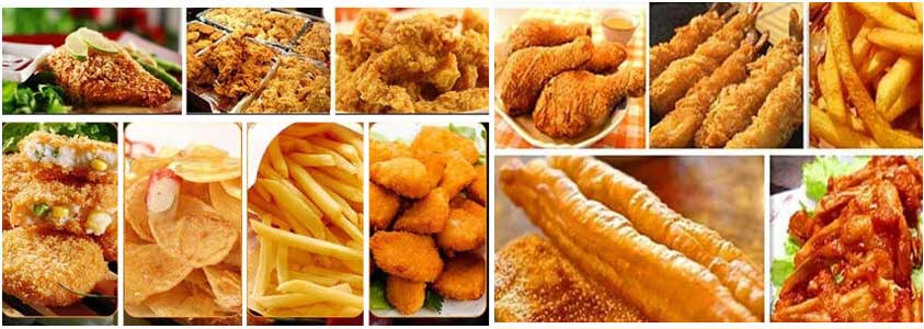 Oil remover machine for fried food