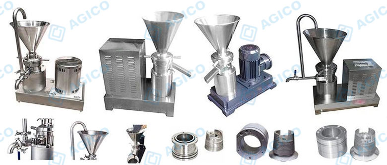Different models of colloid mill machine