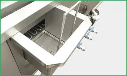 Chip fryer filter screen