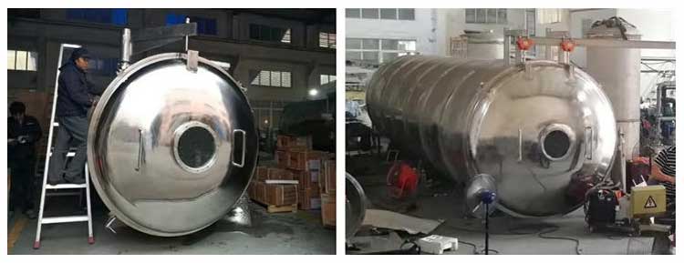Drying chamber of food freeze dryer