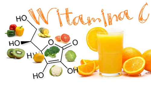 vitamin C in orange juice