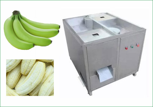 Green banana peeler machine 