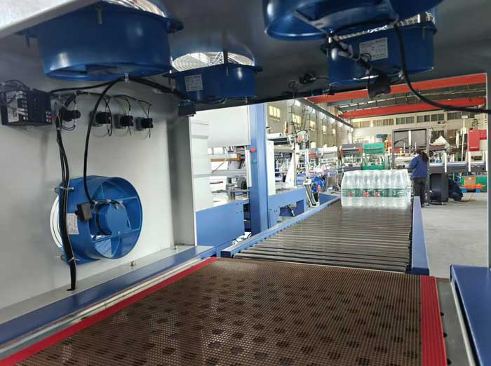 Linear shrink packing machine details