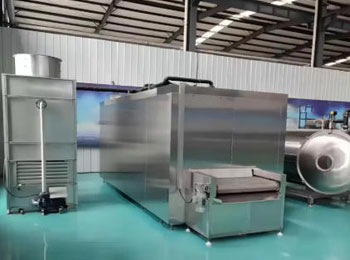 Finished air blast freezer