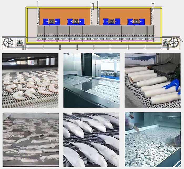 impingement freezer working