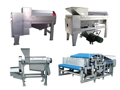 5 common industrial fruit juice extractor machines