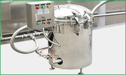 oil filter device of chip fryer