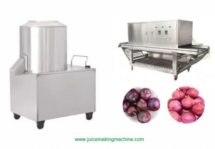 Onion Peeling Machine