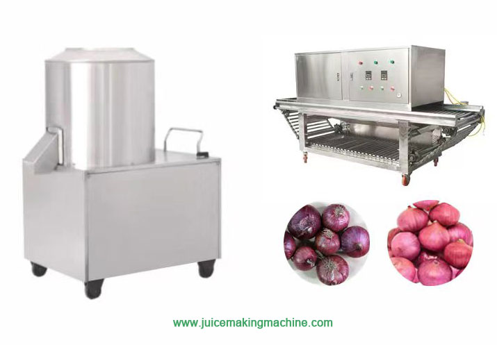 onion peeling machine