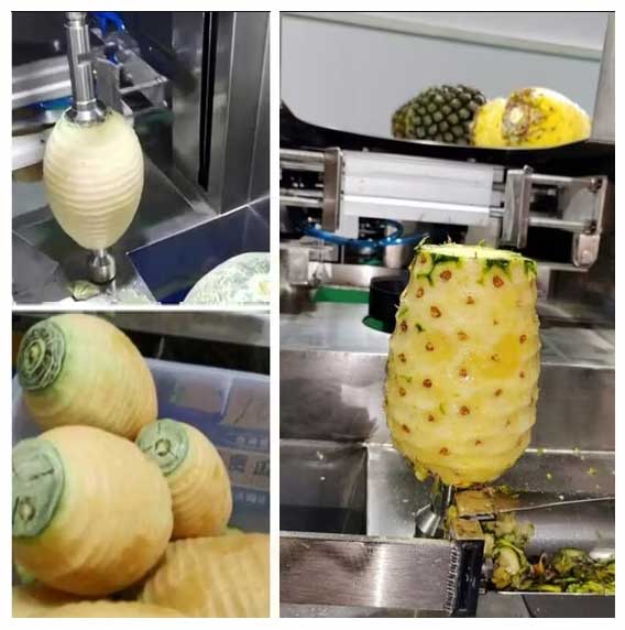 pineapple peeling machine