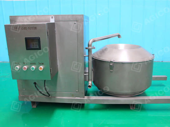Potato chips cutting slicing machine