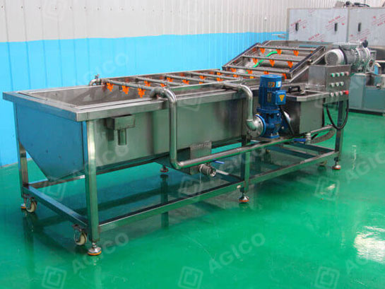 Potato slices washing machine