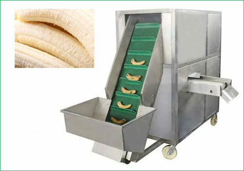 Ripe banana peeler machine