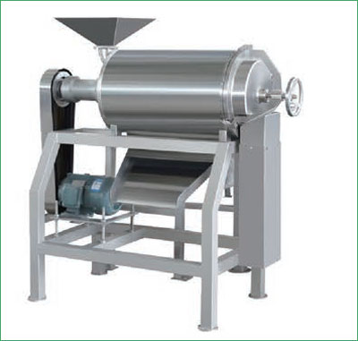 Single stage fruit pulper