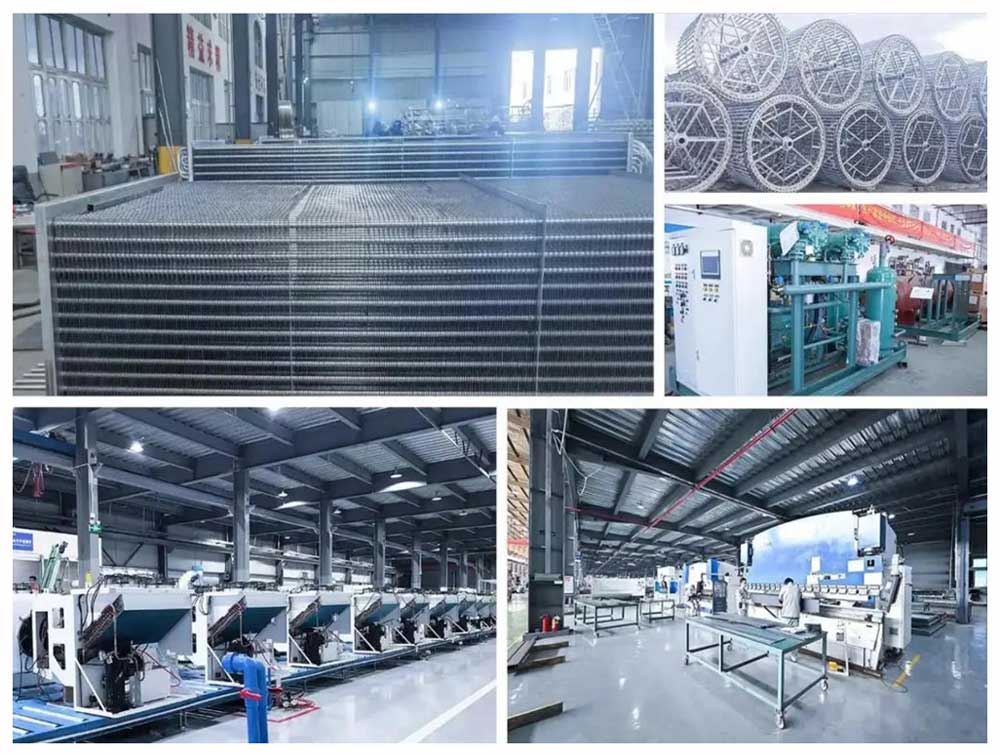 spiral freezer working factory