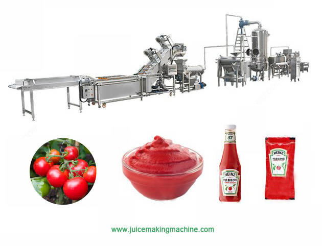 tomato sauce ketchup production line
