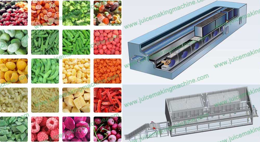 corn freezer application