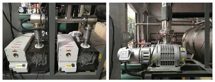 Vacucum system of food freeze dryer