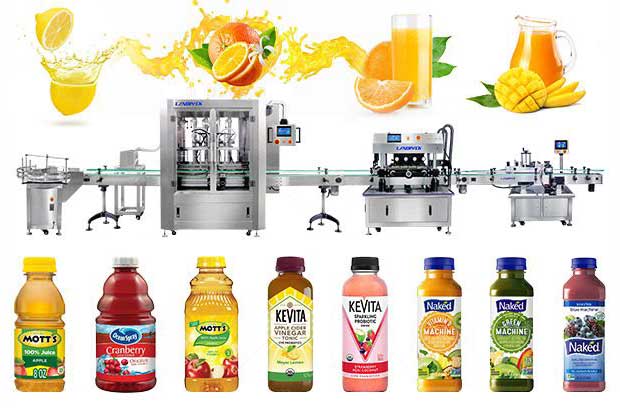 Various fruit juice packing machine applications