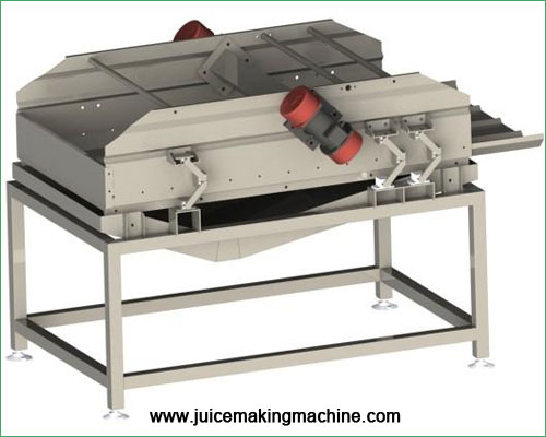 Vibration deoiling machine