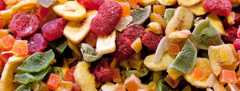 Freeze dry fruits